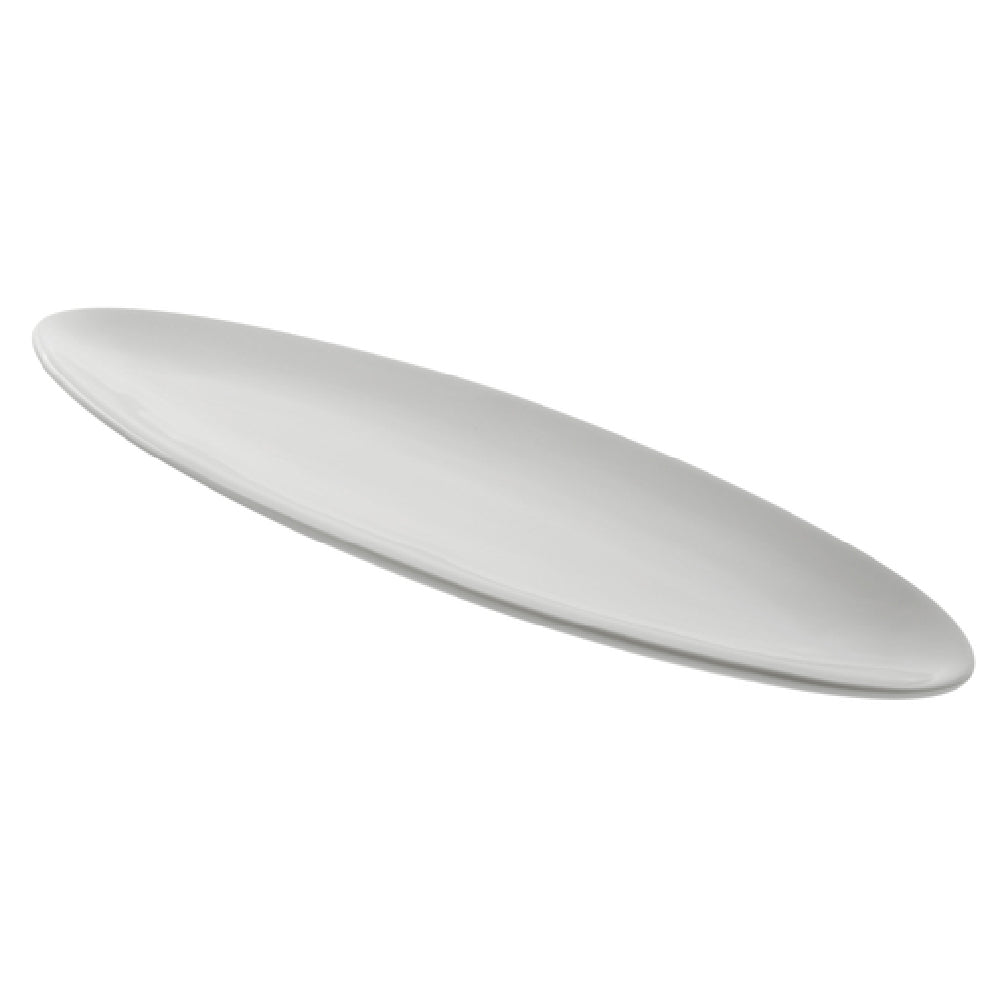 10 Strawberry St WTR-16OVLEAF - Leaf Platter, 15-7/8" X 5-3/8", Oval