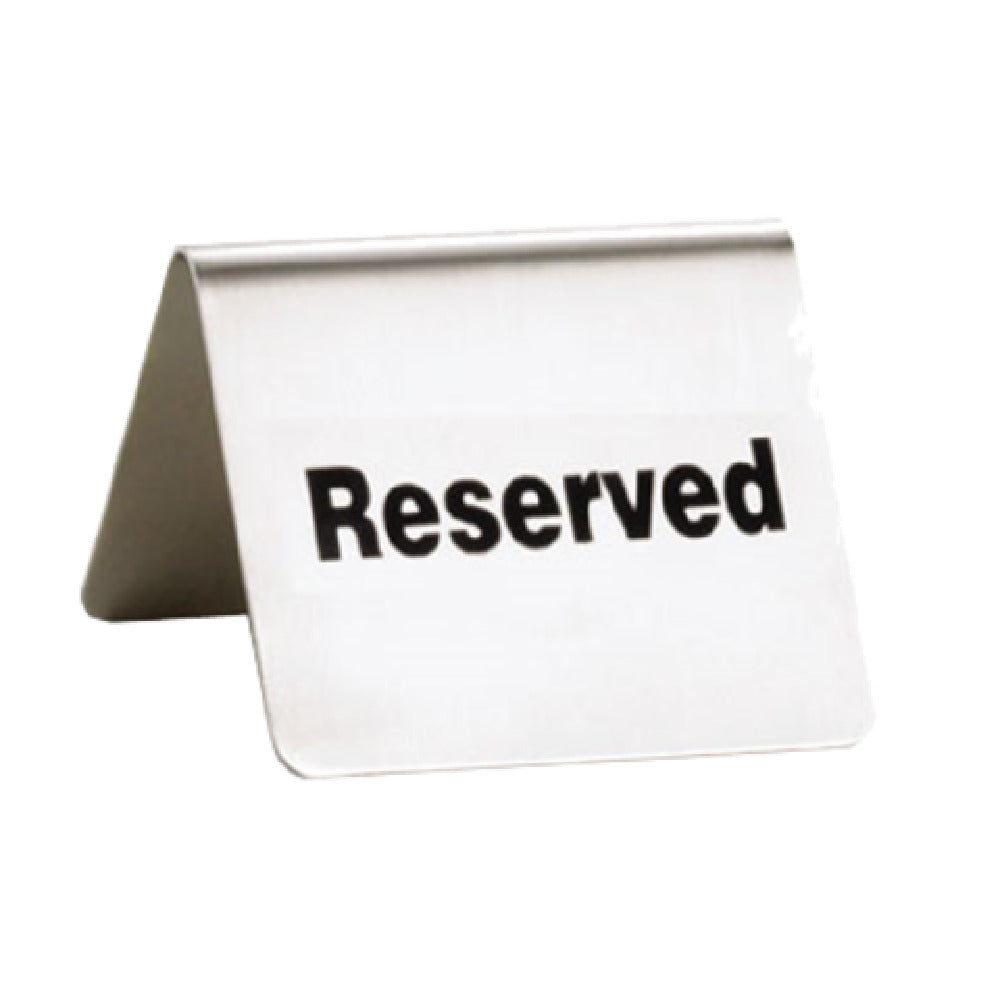 TableCraft Products B9 - Buffet Tent, Reserved, 2-1/2" X 2-3/4" X 1-3/4"