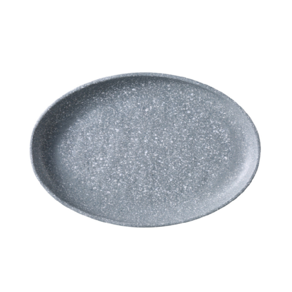 Yanco ST-210 - Stone Art Platter, 10 1/4" X 6 3/4" X 1", Gray
