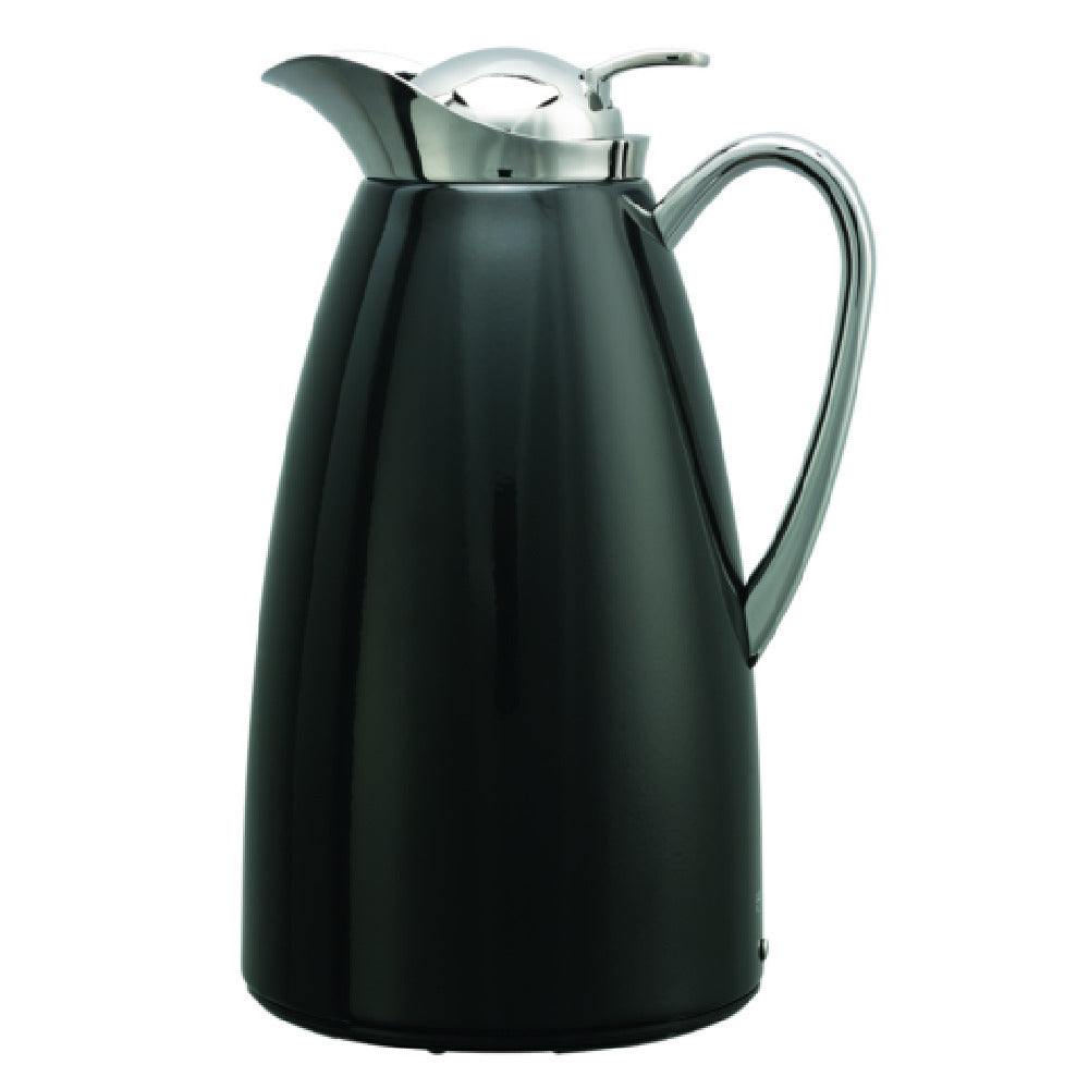 Service Ideas CJZS1BLK Classy™ Vacuum Carafe 1 Liter (33.8 Oz.) 5-1/2" X 6-1/2" X 10"