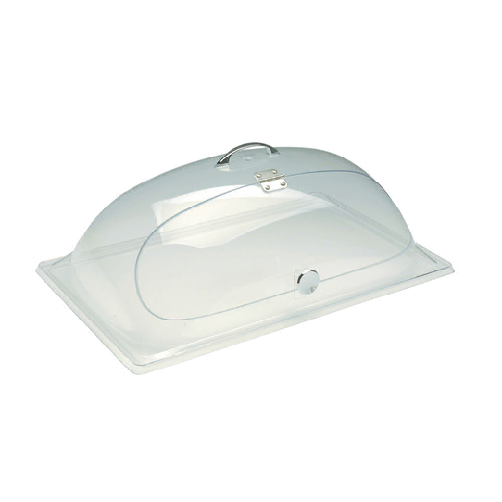 Hubert 71661 - Dome Lid, 20"L X 12"W X 7 1/2"H, Green Tint Acrylic