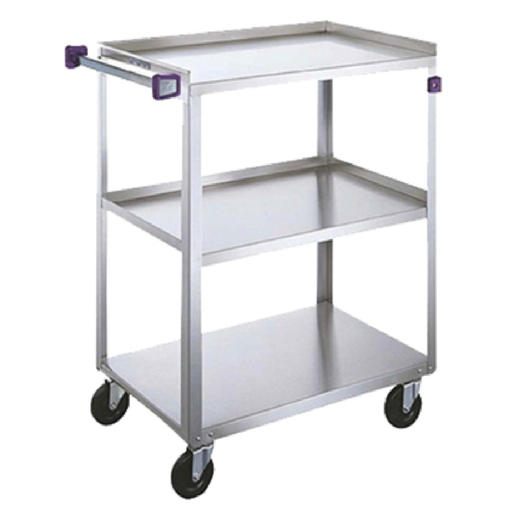 Lakeside 444A Medium Duty Utility Cart 3-tier Open Base