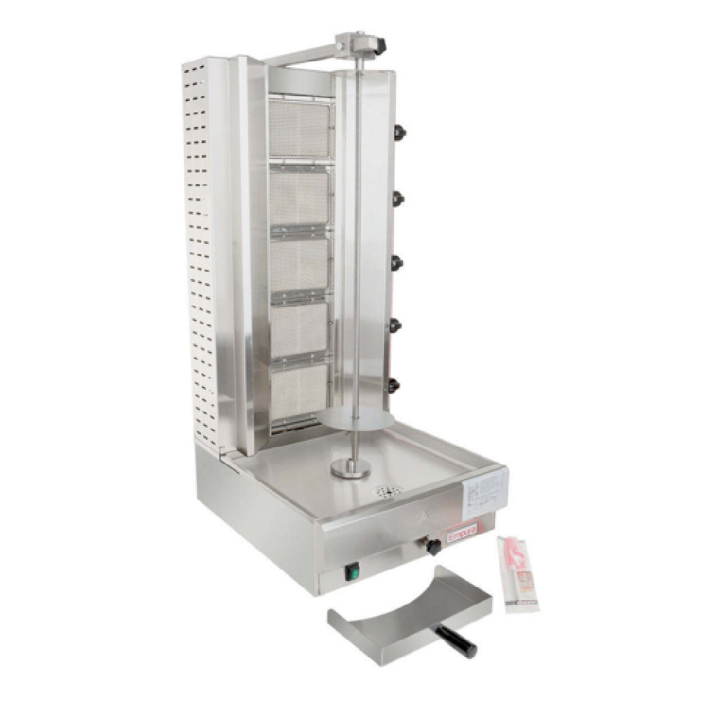 Empura EGVB-130 - Vertical Broiler (Gyro), Gas, 21"W X 23"D X 44"H