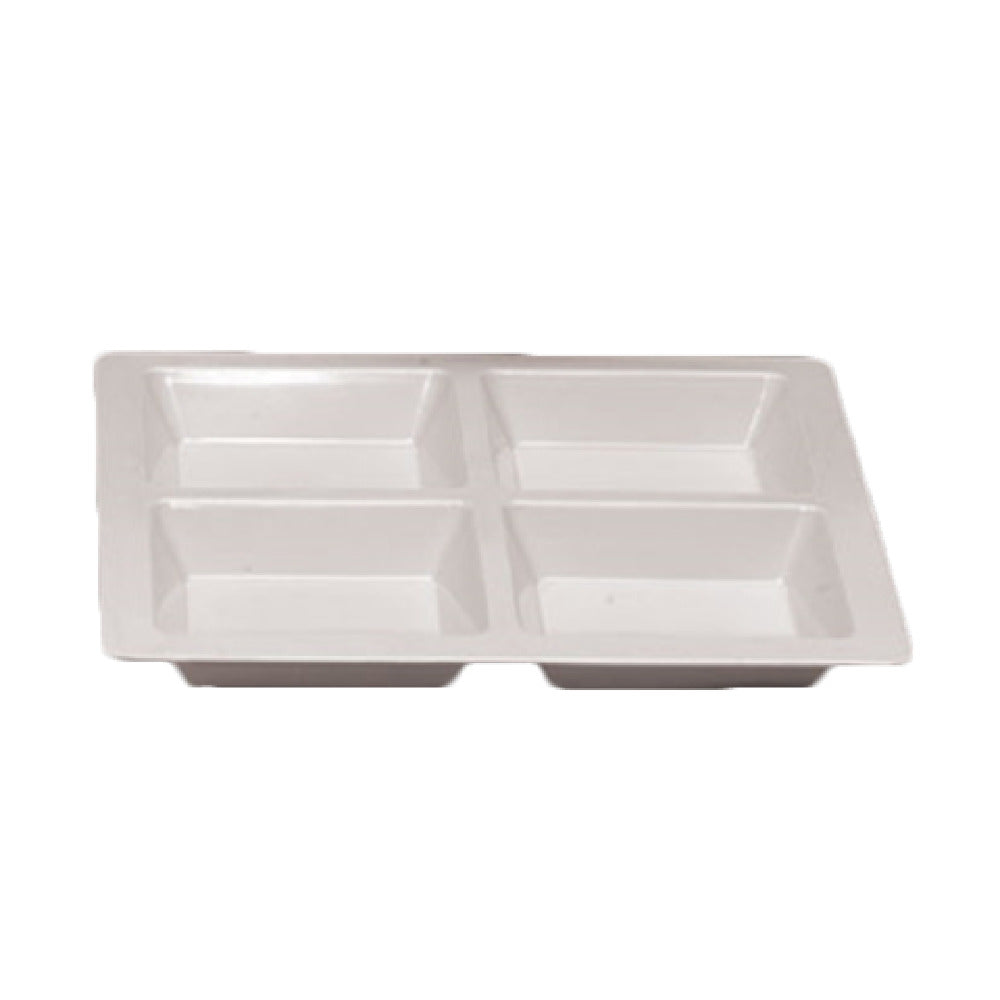 Thunder Group PS5104W Compartment Plate 4-compartment 60 Oz.