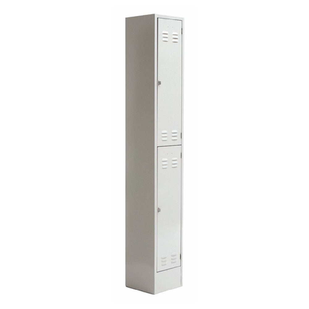 Hubert 11851 - Locker, 2-tier, 12" X 18" X 72"H