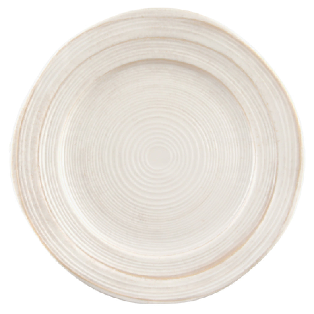 Elite Global Solutions D750ST-OWD Plate 7-1/2" Dia. X 3/4"H Irregular Round