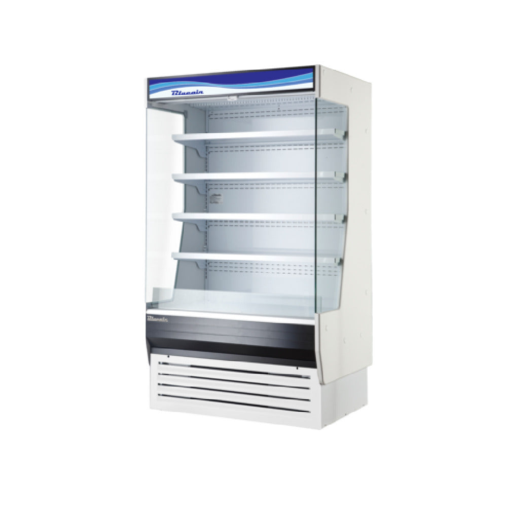 Blue Air BOD-72G - Open Display Case, 72-1/16"W, 41.0 Cu. Ft. Capacity