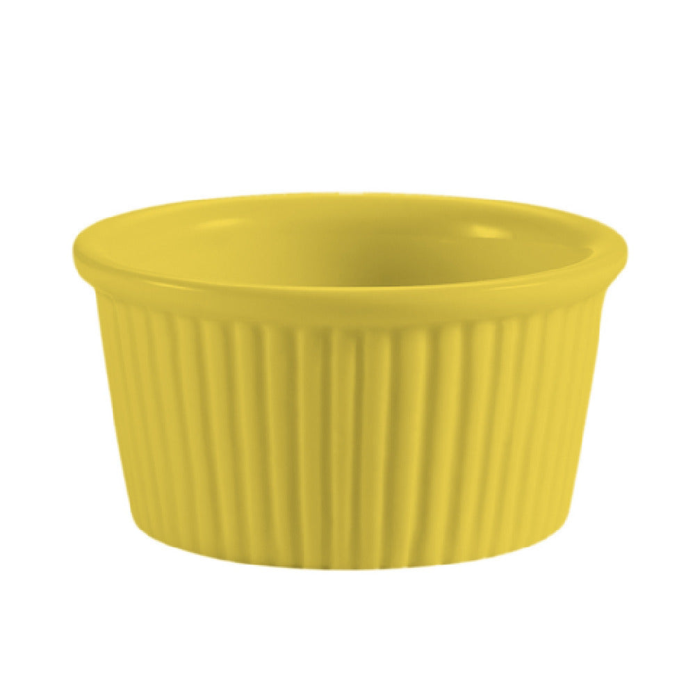CAC China RKF-2-Y RKF Ramekin 2 Oz. 2-5/8" Dia. X 1-1/2"H