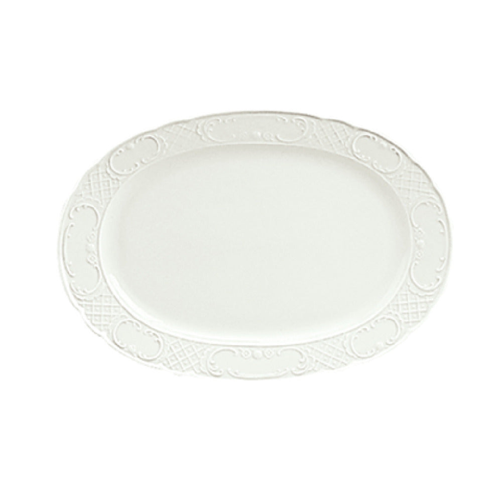 Libbey 9062029 (Formerly Syracuse China) Platter 11-1/2" X 8-1/4" Oval