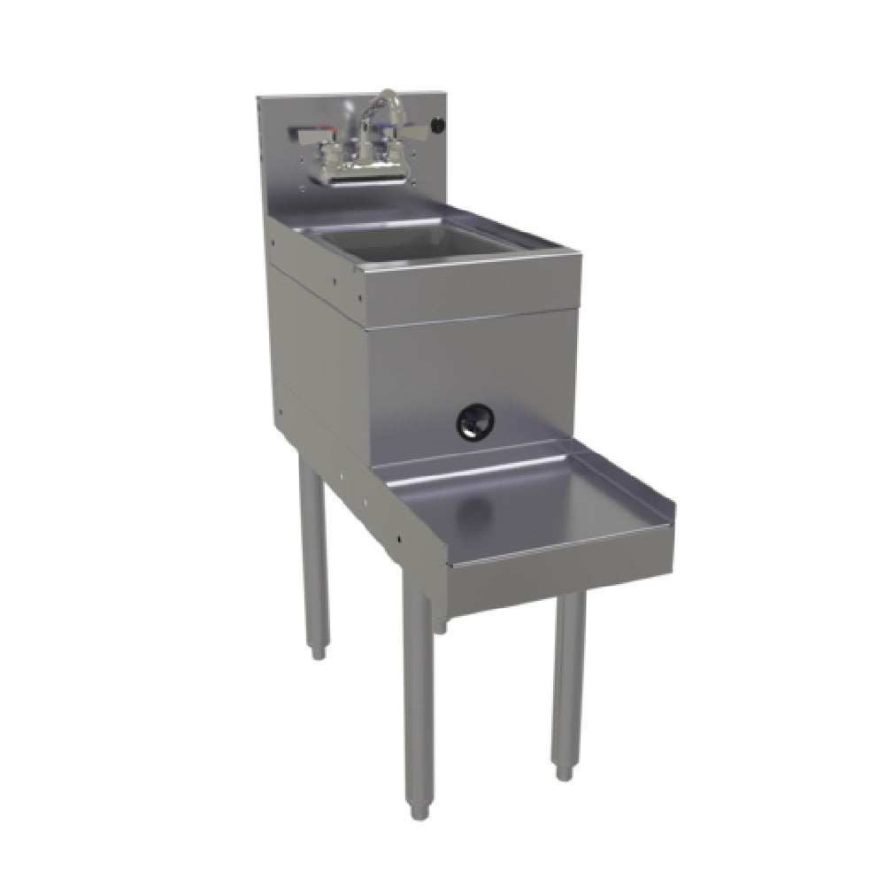 Glastender BSB-12 Underbar Blender Station Freestanding With Dump Sink 12"W X 29"D