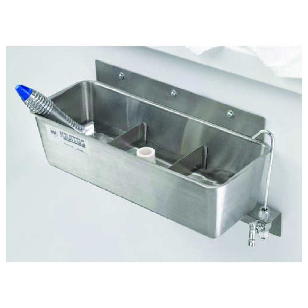 Hubert 32L-025 - Kratos Ice Cream Dipper Well And Faucet Set, 15"