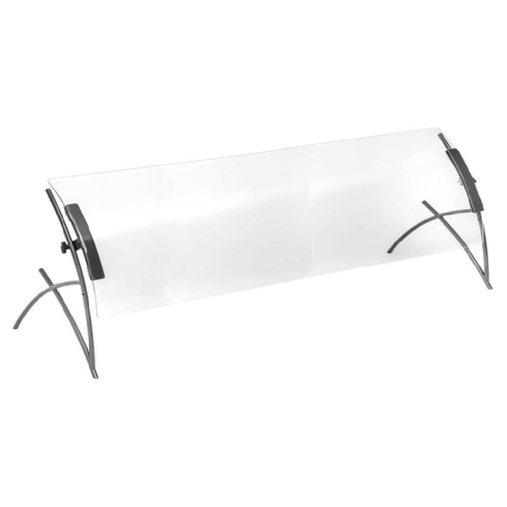 Hubert 11329 - ARCtistic Sneeze Guard, Self-service, 72" X 17" X 24"H