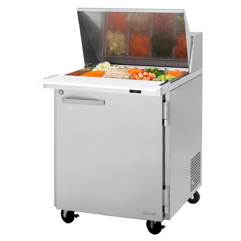 Turbo Air PST-28-12-N(-L) PRO Series Mega Top Sandwich/Salad Prep Table One-section