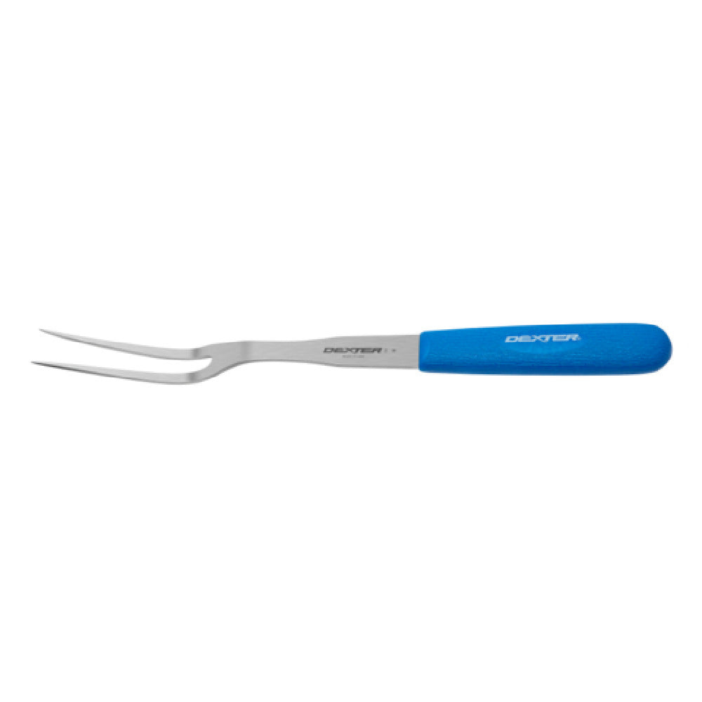 Dexter S205H-PCP - Sani-Safe® Cool Blue™ (14443H) Cook's Fork, 8", 13" Overall