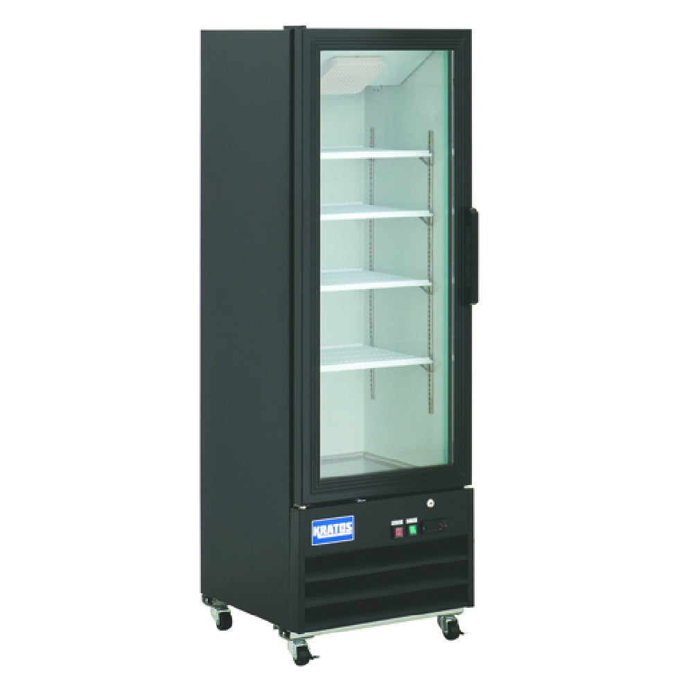 Hubert 115873 - Kratos Merchandiser Refrigerator, 8.5 Cu. Ft., 21.7"W X 23.3"D X 65.8"H
