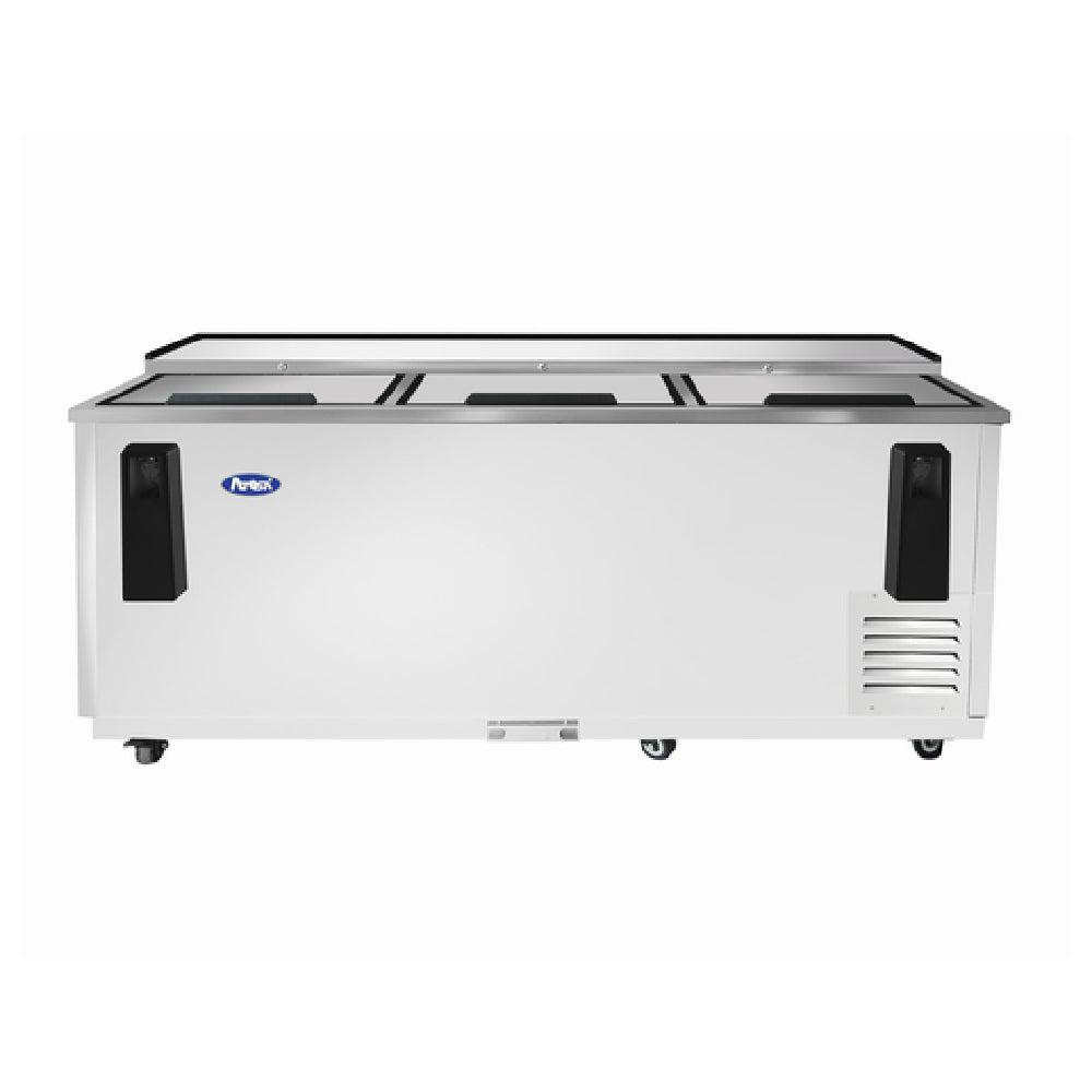 Atosa MBC80GR Atosa Bottle Cooler 80-1/2"W X 26-3/4"D X 38-1/2"H Self-contained Side Mount Refrigeration