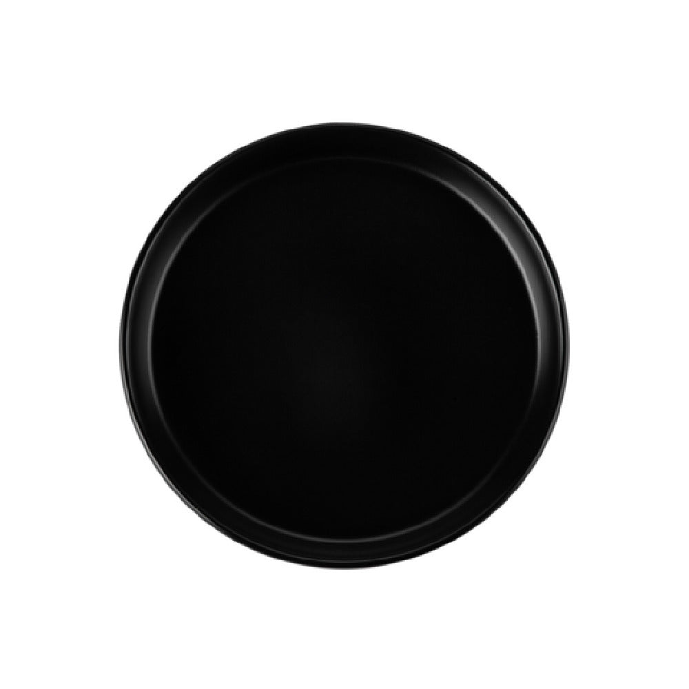 CAC China OLA-7-BLK Orlando Plate 7-3/4" Dia. X 1-1/4"H