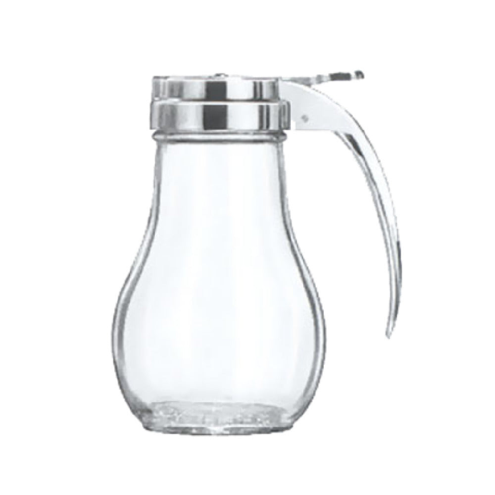 Vollrath 214 Dripcut® Syrup Server 14 Oz. Glass Jar With Chrome Top