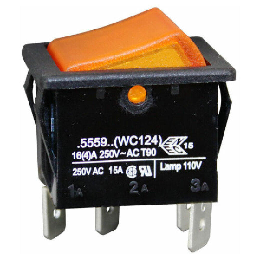 Curtis WC-124 Hot Water Switch 15/16 X 1 1/8 Spst