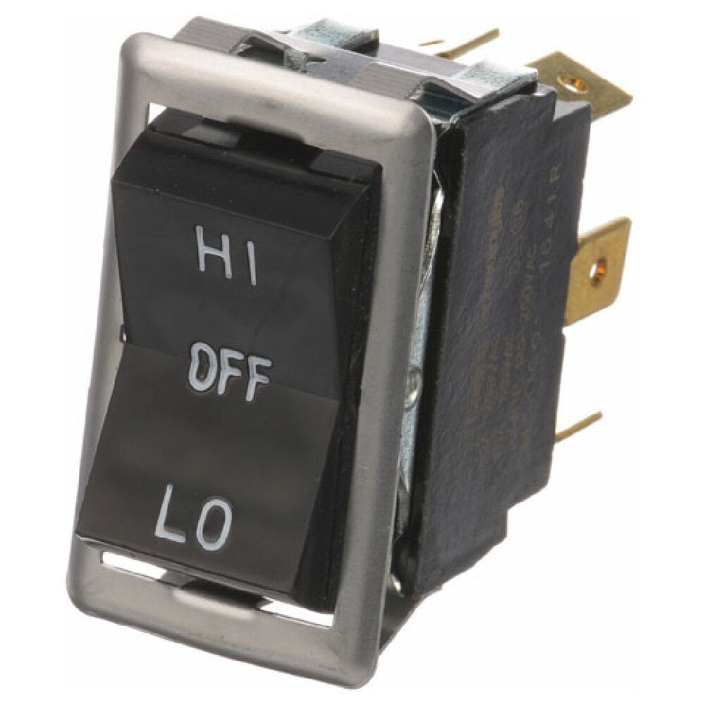 Blodgett BL6503 Rocker Switch 7/8 X 1 1/2 Dpdt Ctr Off