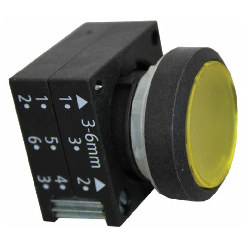 Meiko 9604404 Pushbutton Yellow