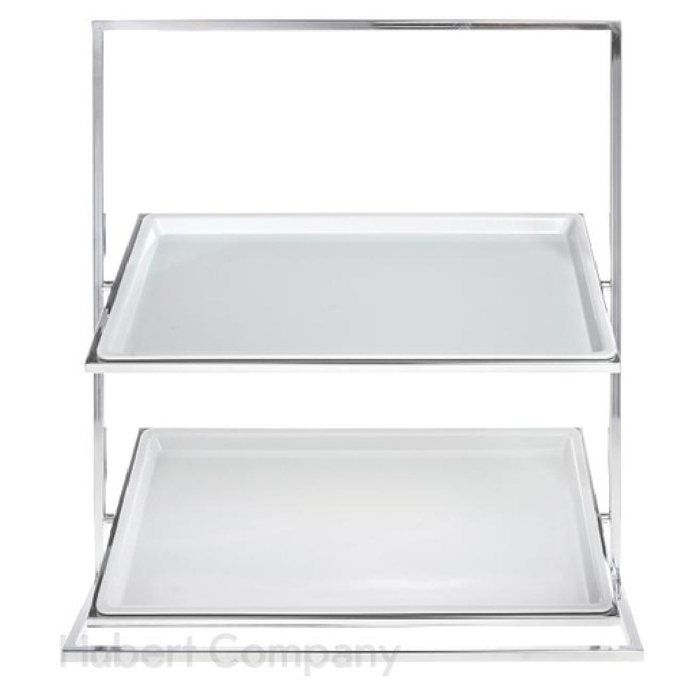 Hubert 62422 - Cerve Collection Bakery Stand, 2-tier, 23-1/10"L X 13-4/5"W X 25-1/5"H