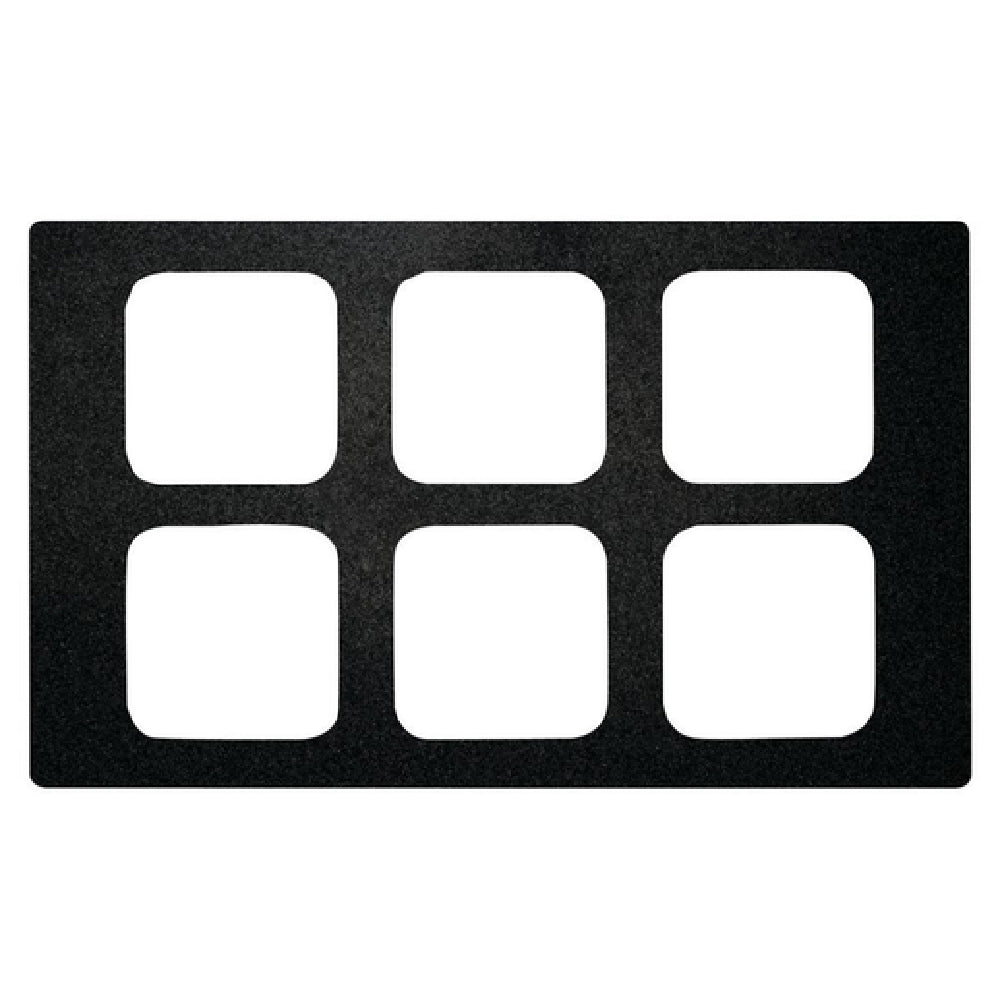 Hubert 44436 - Cold Tile, For 1/6-size Contemporary Pans, 6-compartment