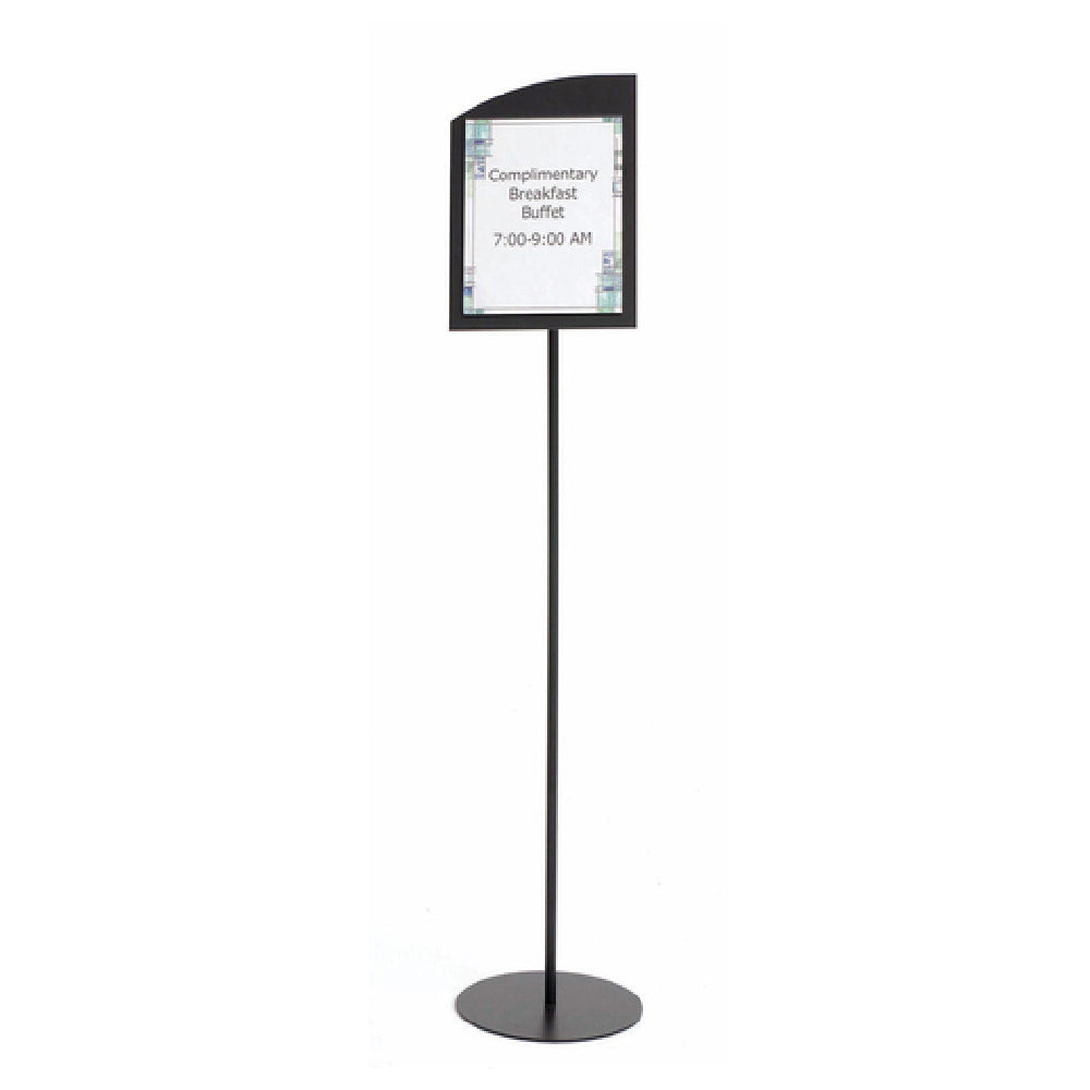 Hubert 12125 - Sign Holder, Floor Stand, 55"H Overall
