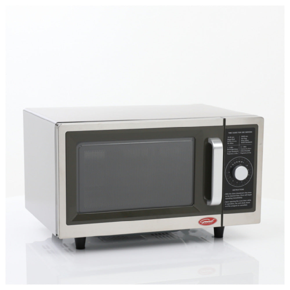 General GEW1000D Commercial Microwave Oven 1.0 Cu. Ft. Interior Dial Control
