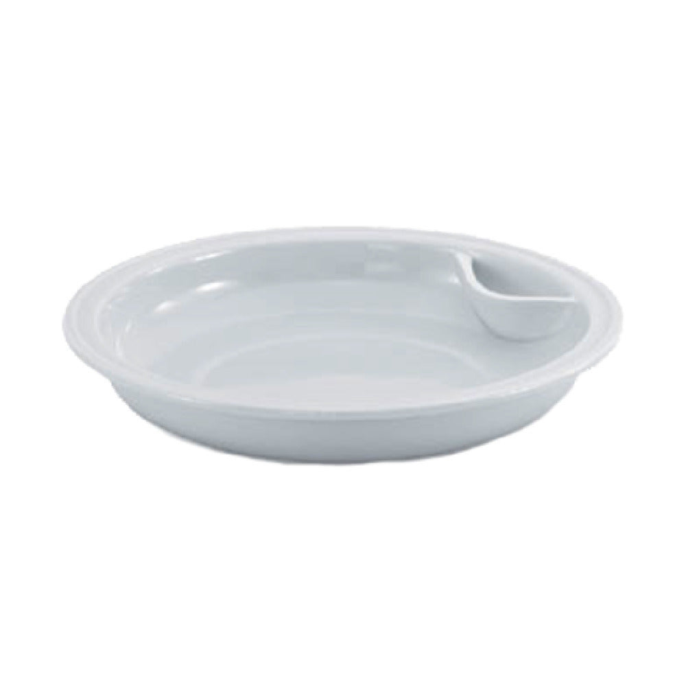 Vollrath 46130 Replacement Porcelain Food Pan 4.24 Quart (4 L) For Intrigue® Induction Chafers 461204612146122 & 4612315-1/2" X 2-3/4"