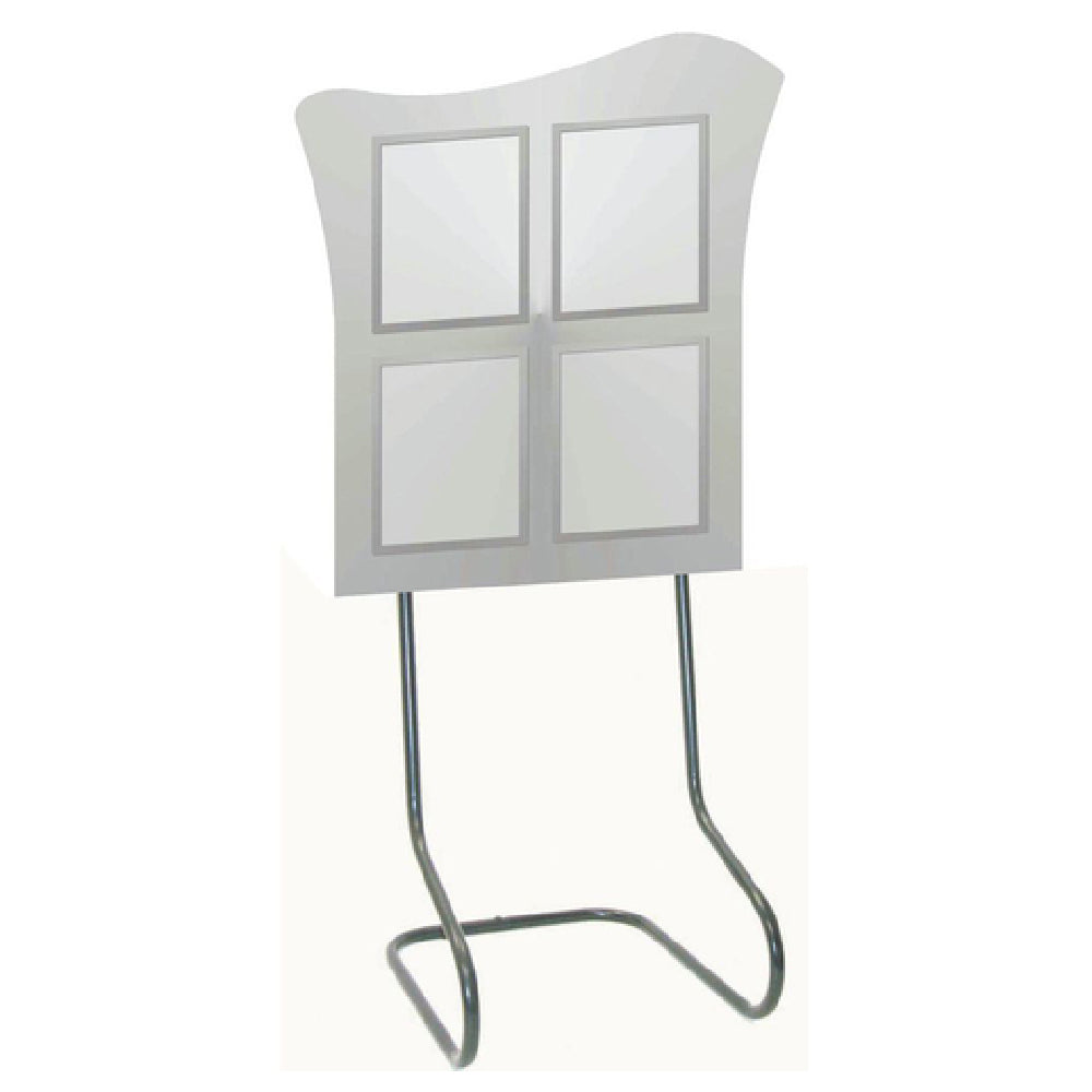 Hubert 99180 - Sign Holder, Floor Stand, 23" X 22-1/2" X 68-1/2"H Overall