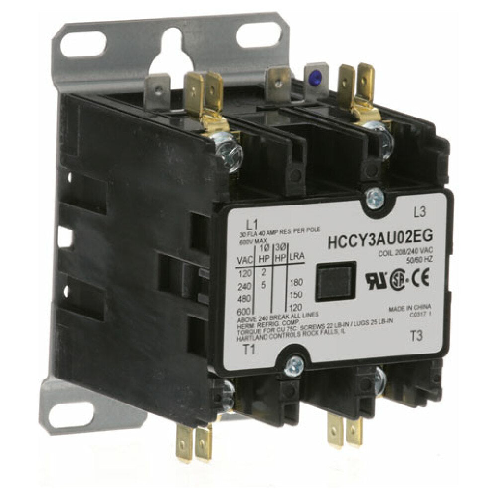 Hobart 112124-55-2 Contactor 2p 30/40a 208/240v