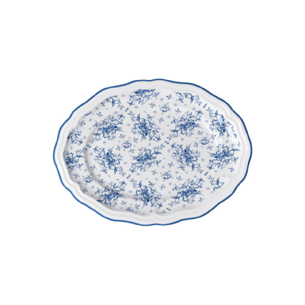 Steelite 62543FP818 Oval Platter 9.0" X 6.75" X 0.875" Adelina
