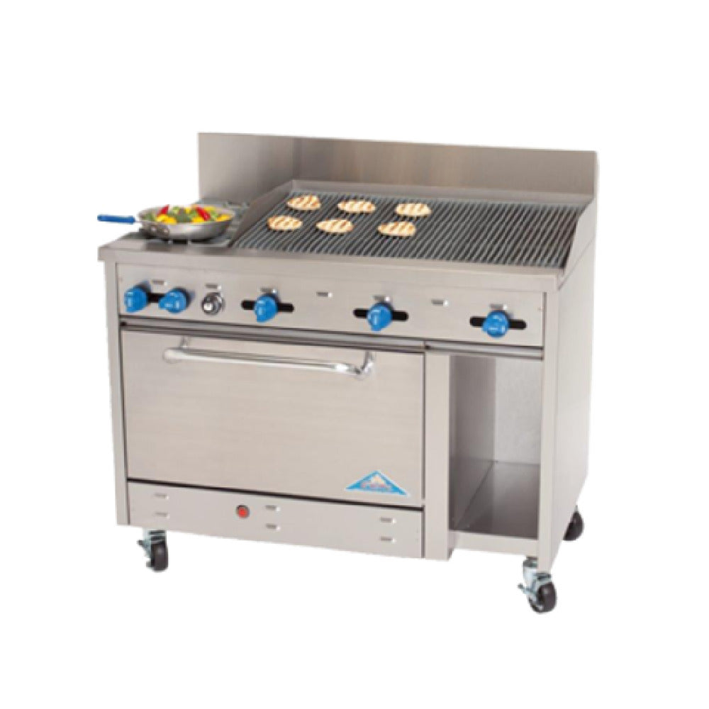 Comstock-Castle F3430-3RB Range Gas 48" Wide