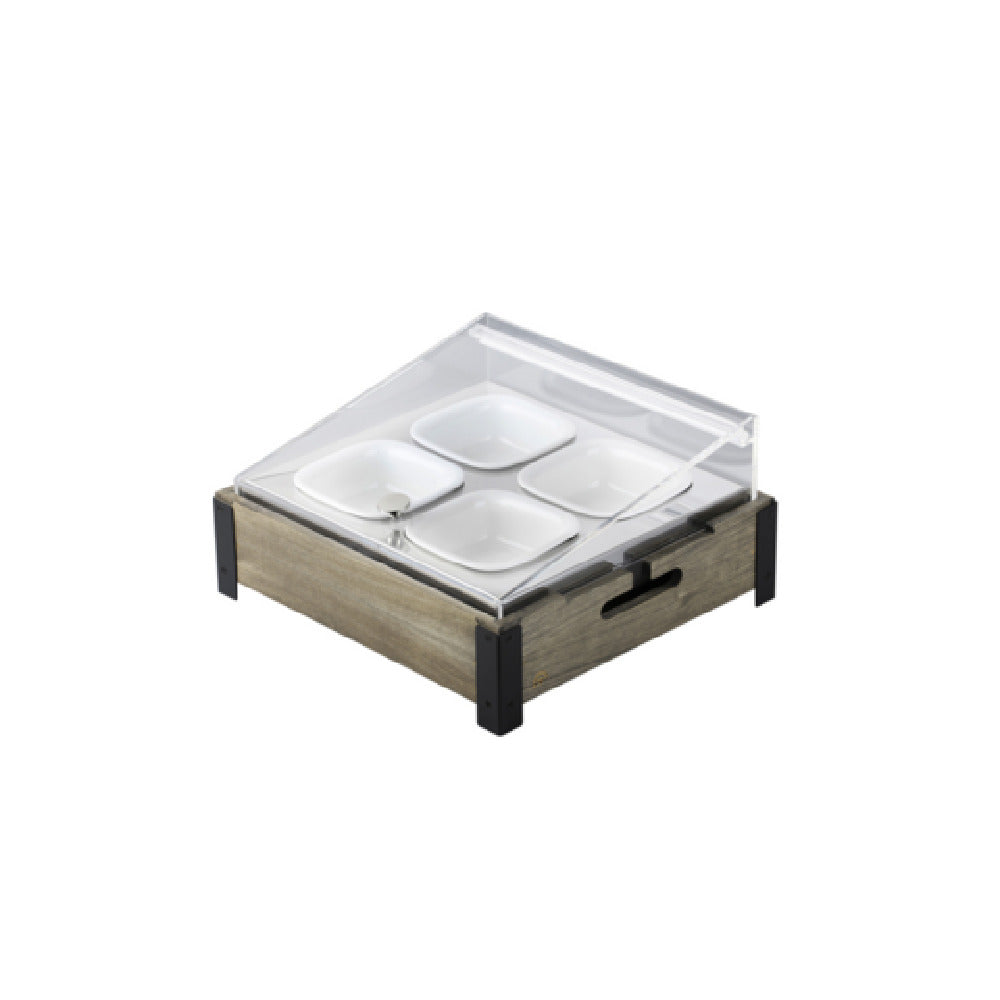 FOH BHO235MUM18 Smart Buffet Ware® Cold Display Set 16" X 14.75" Natural