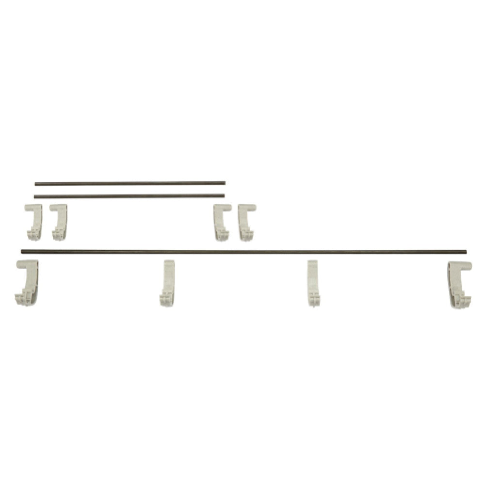 AllPoints 45247 Ews Full Shelf Rail 18x30 Soft Gray