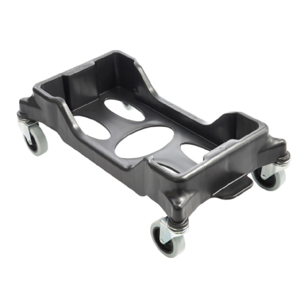 Winco DPR-1708 - Slender Trash Can Dolly, 200 Lb Capacity, 3" Non-marking Casters