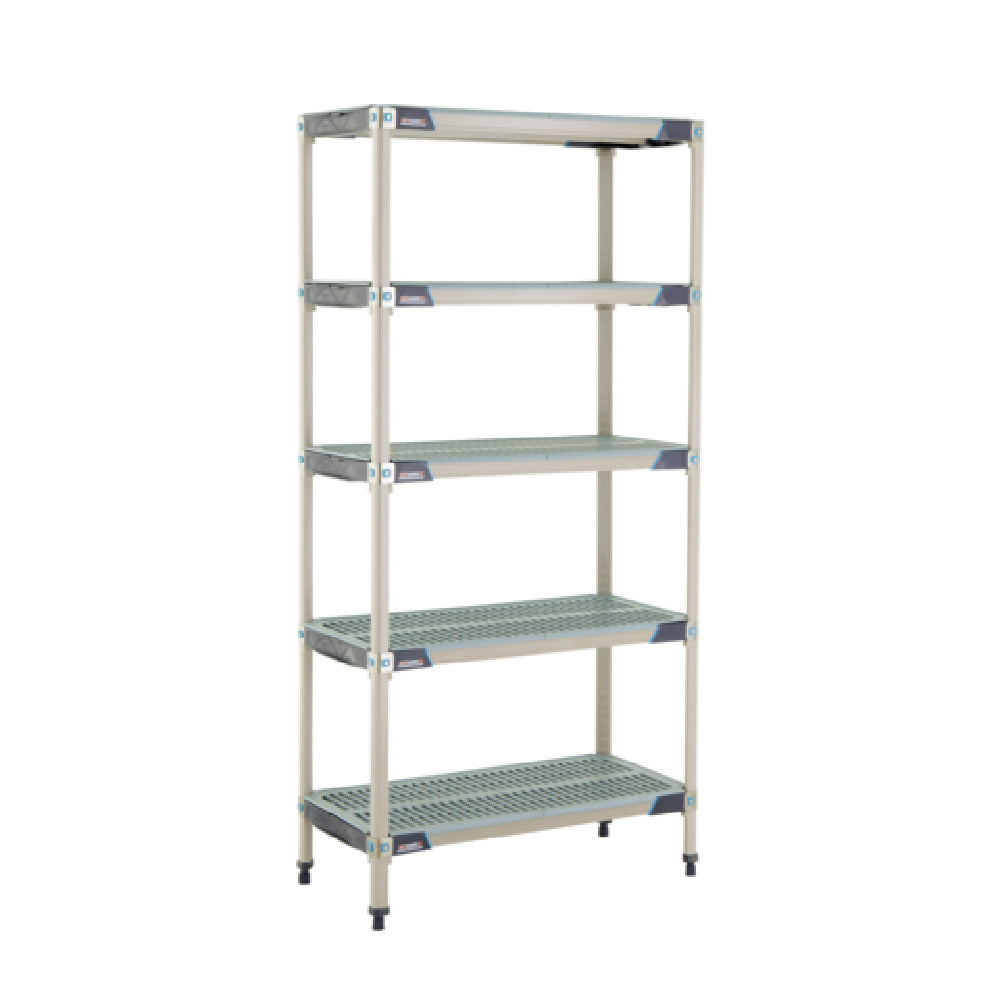 Metro 5X337GX3 MetroMax® I Starter Shelving Unit 36"W X 18"D X 74"H Rust Proof