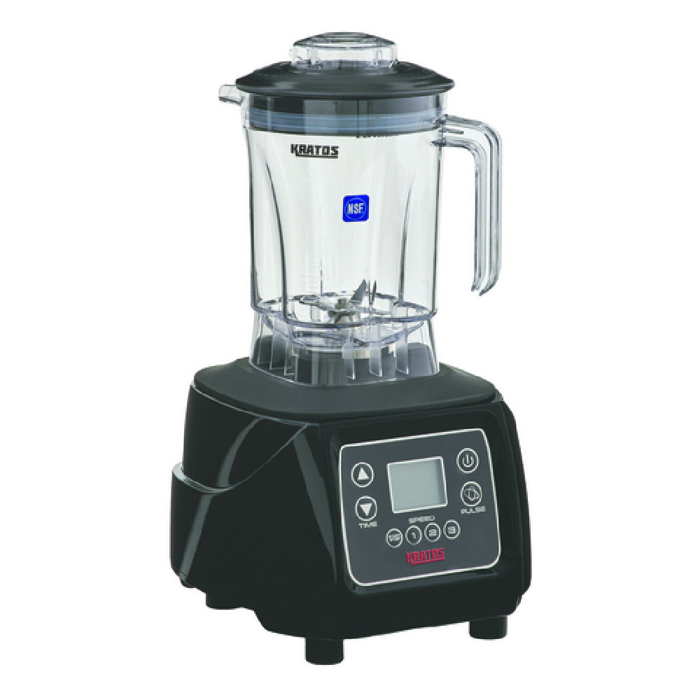 Hubert 125976 - Kratos® 29B-008 Commercial Blender, 48 Oz. Capacity, Digital Controls With LCD Timer