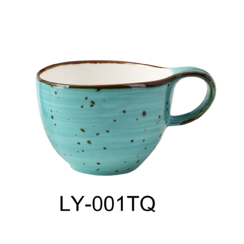 Yanco LY-001TQ Lyon Coffee/Tea Cup 7 Oz. 4" Dia. X 2-5/8"H