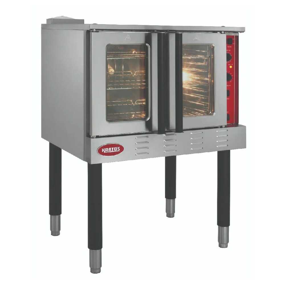 Hubert 68811 - Kratos 29Y-060 Electric Convection Oven, 40-1/8"W X 43-1/2"D X 56-1/8"H