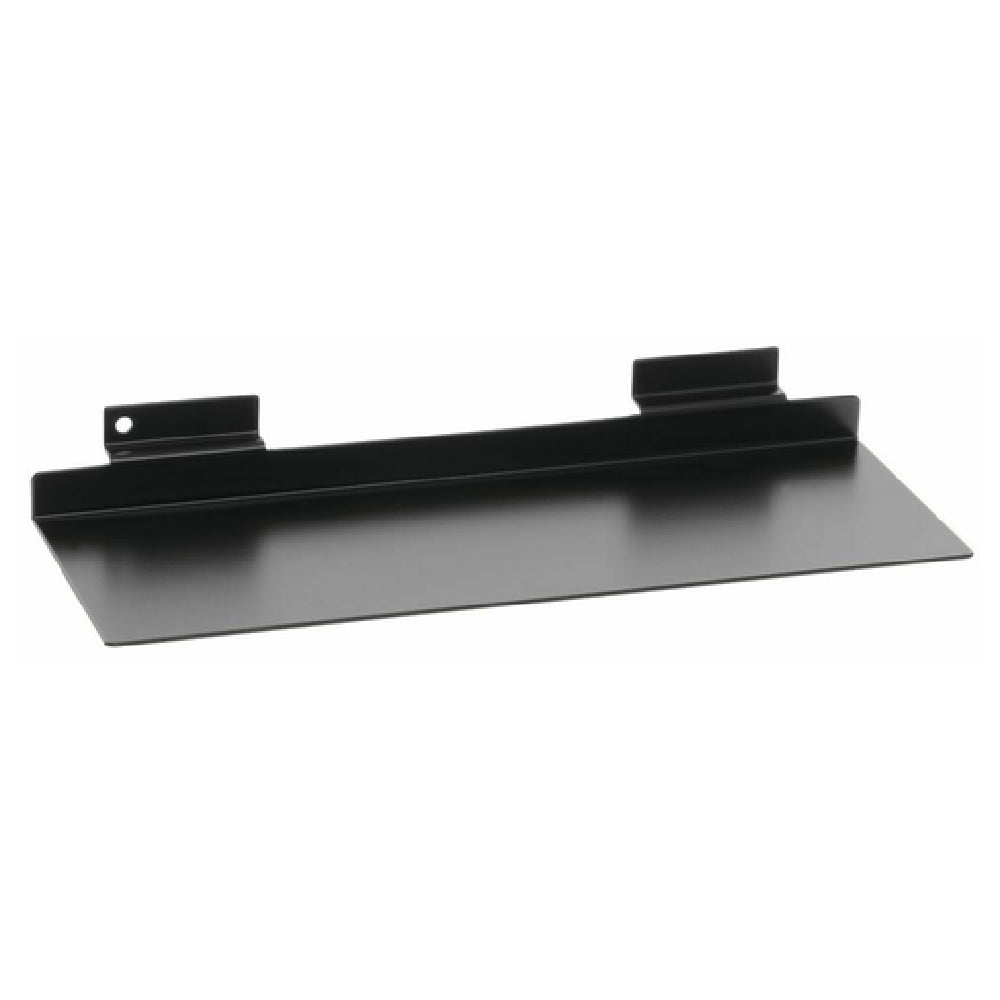 Hubert 78042 - Slatwall Shoe Shelf, 11"W X 4"D, 1.88mm Thick Metal