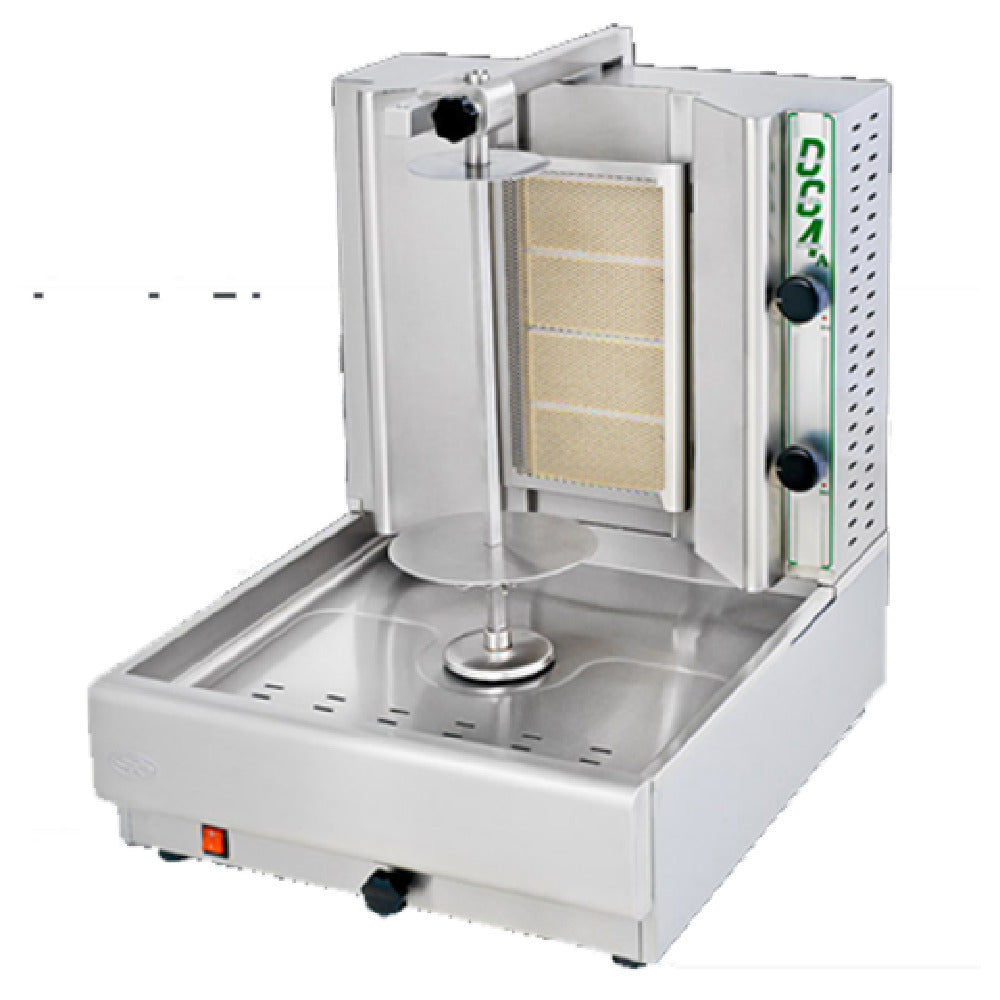 Eurodib DG4AN Visvardis Gyro Machine Gas 40-70lbs Capacity