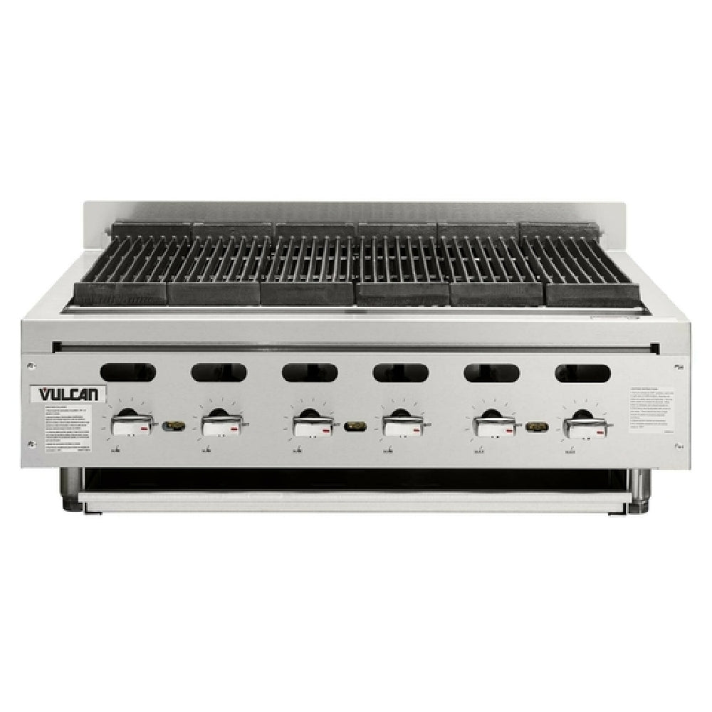 Vulcan VACB60_LP - Achiever Charbroiler, Countertop, 62-1/8"