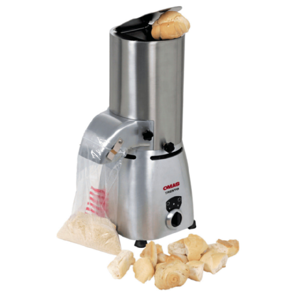 Omcan 23865 (GR-IT-0080-S) Trento Bread Grater Fan Cooled Motor Includes Safety Cover