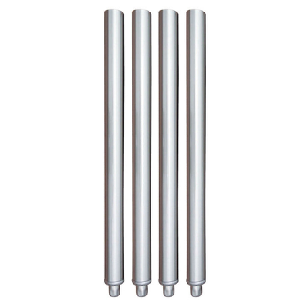 Omcan 44624 (44624) Ice Bin Legs 14" With Socket & Bullet Feet