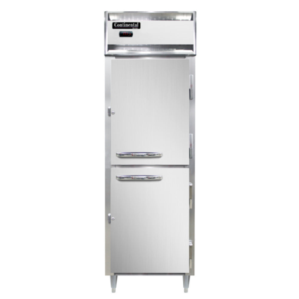 Continental Refrigerator DL1W-PT-HD-SD-GD Designer Line Heated Cabinet 21 Cubic Ft. Capacity