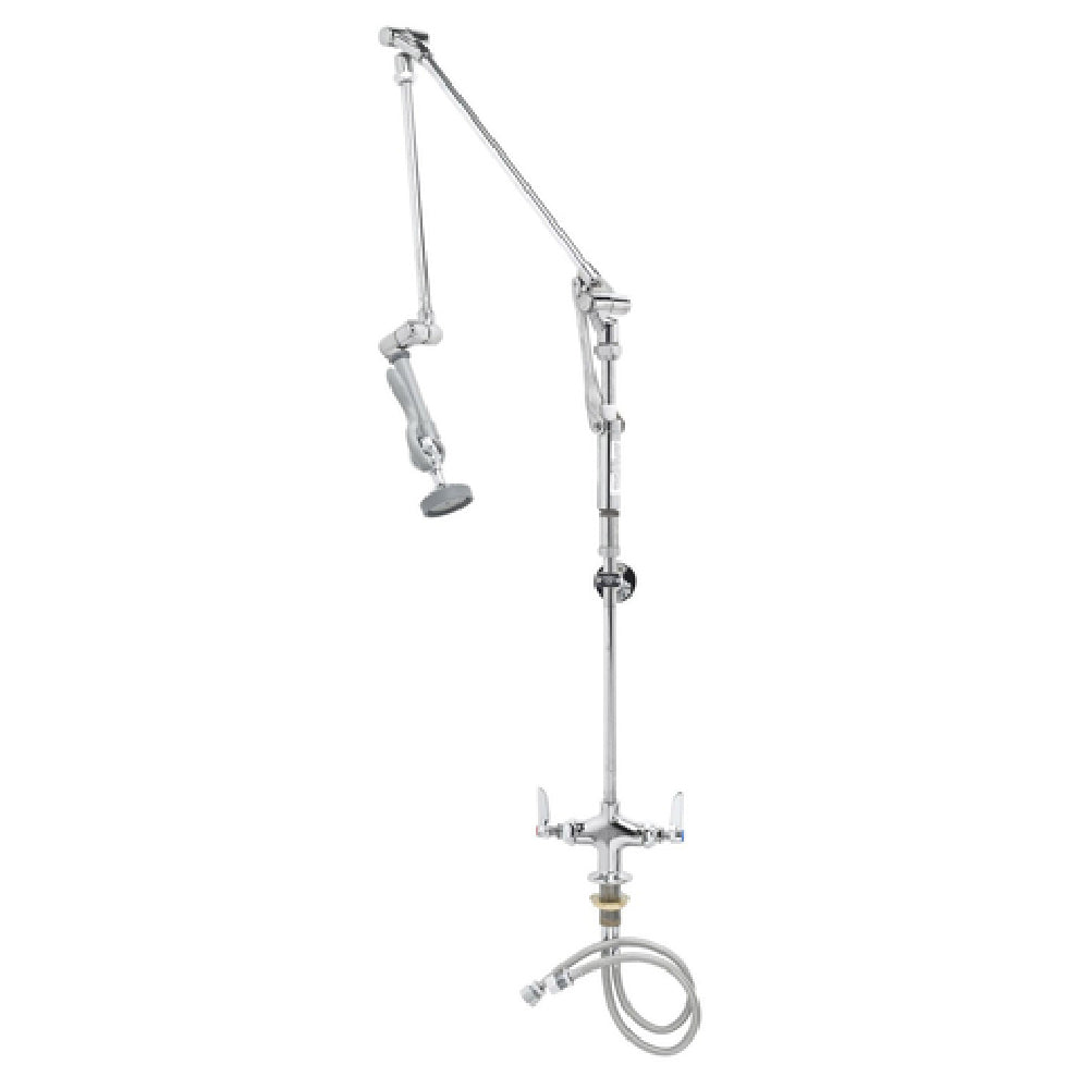 T&S Brass B-0114-01 Pre-Rinse Unit Deck Mount Single Hole Mixing Faucet