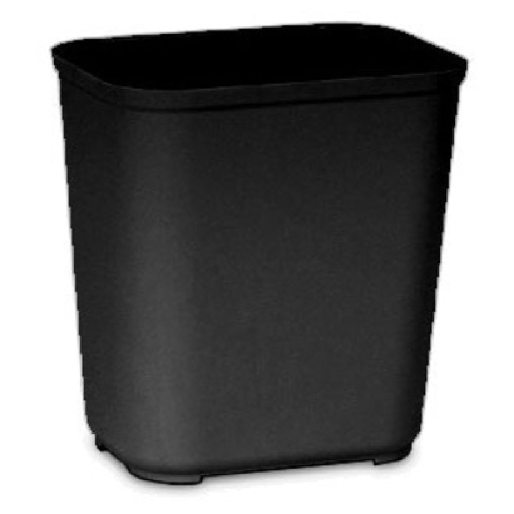 Rubbermaid FG254300BLA Waste Basket 28 Quart 14-1/2"W X 10-1/2"D X 15-5/16"H