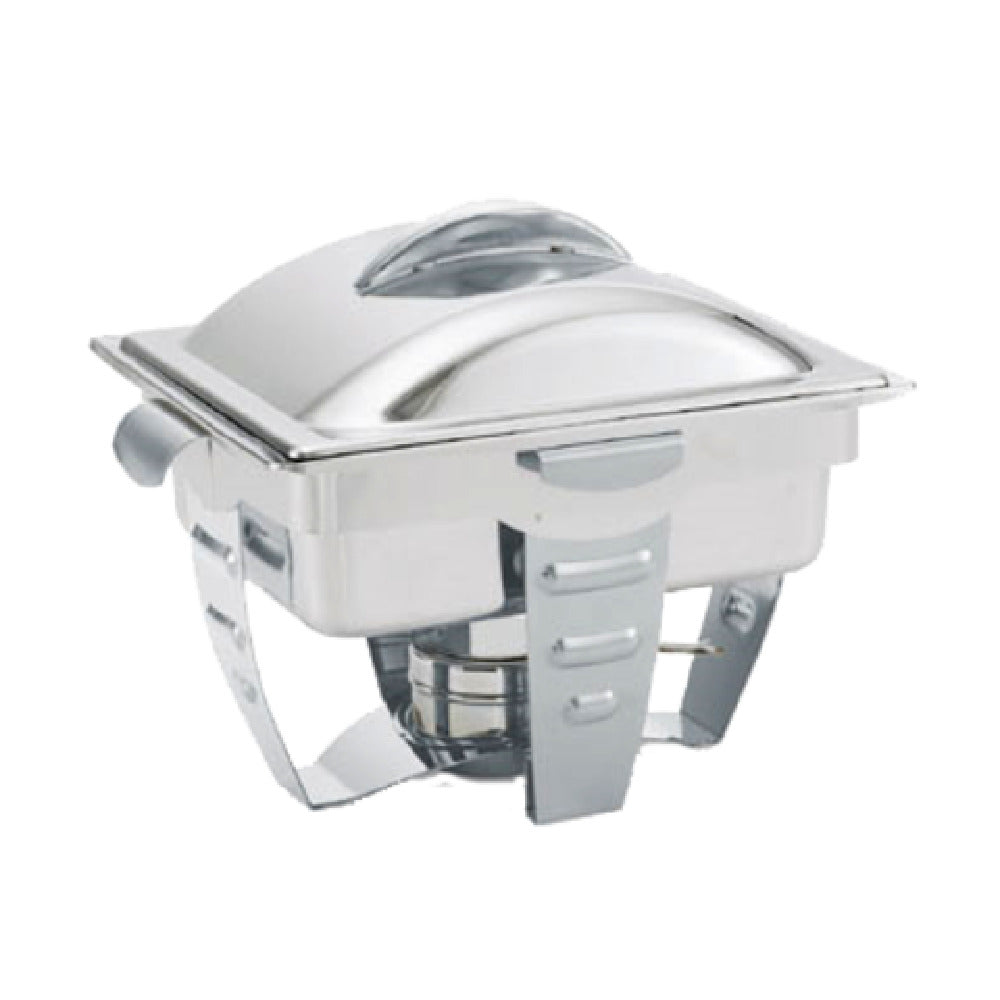Vollrath 49529 Maximillian Steel™ Half-Size Chafer 4.1 Quart (3.8L) 18/8 Stainless Steel